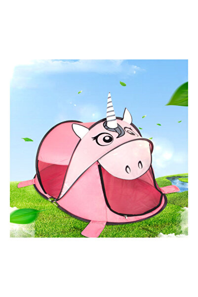 Generic Portable Cute Cartoon Unicorn Game Tent, Children's Playhouse Foldable Baby Sleeping Mosquito Net