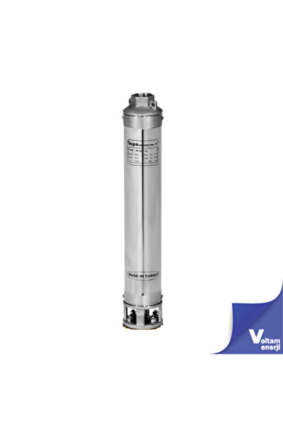 İmpo 4 inç SK 401/13 0,50 Hp Krom Başlık Dalgıç Pompa