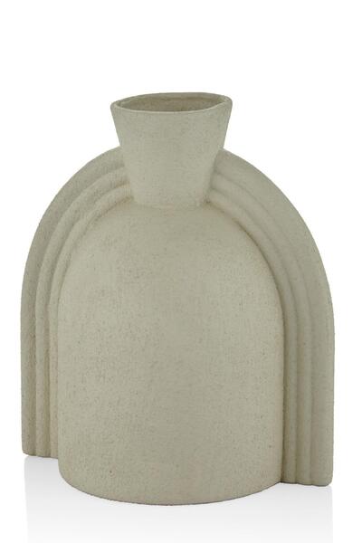 SETABIANCA Malta Vase Cream 13*18*23cm