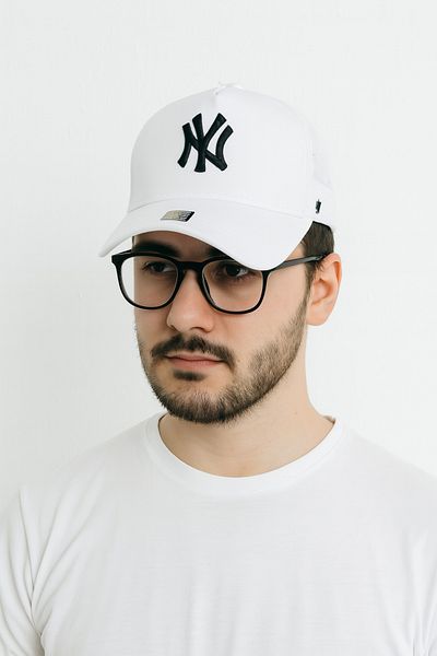 ZERAMİNE Hat Unisex Ny Model Mesh with Adjustable Snap on the Back