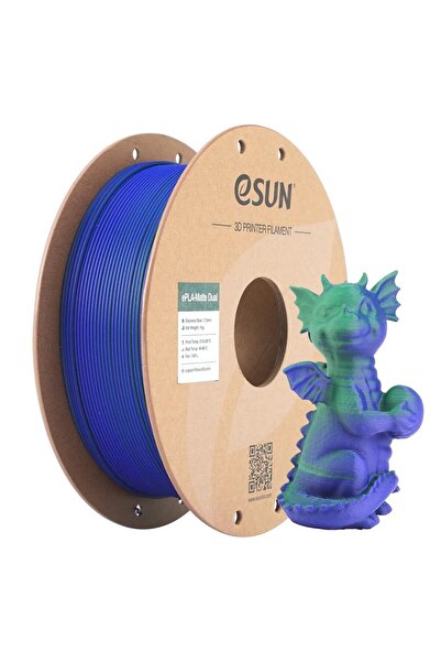eSun ePLA-Matte Dual Yeşil Mavi Filament 1.75 mm 1 Kg