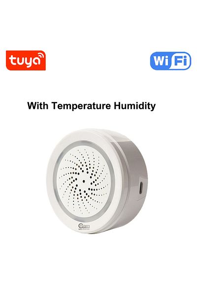 Choice With Ht Neo Coolcam Smart Tuya Wifi Siren Alarm With Temperature Humidity Sensor Compatiable With Ec
