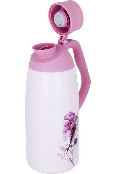 Alsaif Gallery Steel Al Saif Gallery Rania Thermos, 2.5 Liters - Pink Beige