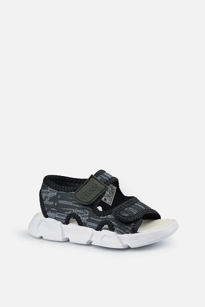 Vicco Kuki Lightweight Men's Preschool Black Sandals
