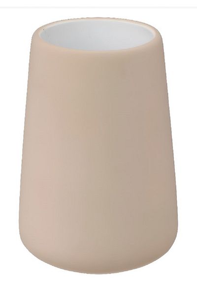 Five Simply Smart Lin Durable Ceramic Bathroom Tumbler *11.4 X 8.3cm