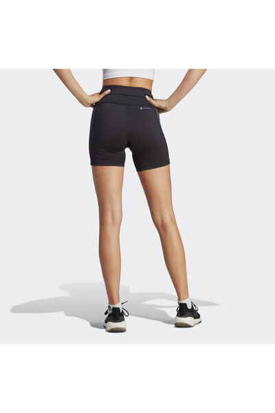 adidas DailyRun 3-Stripes Five-Inch Kısa Tayt