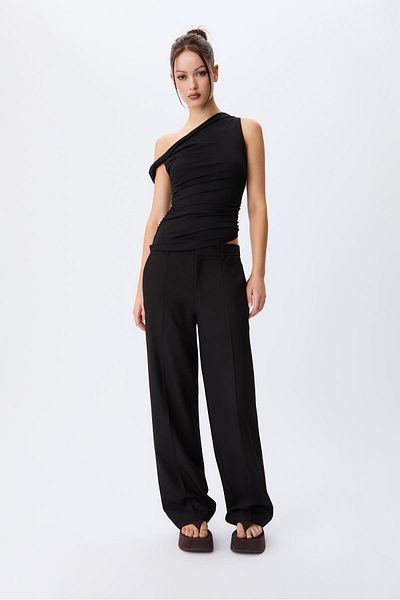 Stradivarius Fabric Trousers with Pockets