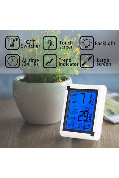 JustZEN Room Thermometer and Hygrometer JustZen™ EN-8822