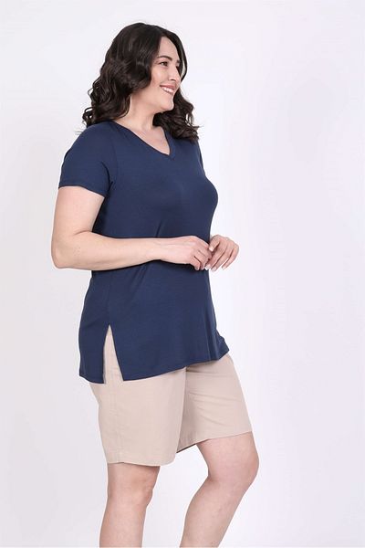 MYLİNE V-neck T-shirt