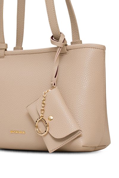 U.S. Polo Assn. Geanta de umar dama bej-roșu Claret Us25550