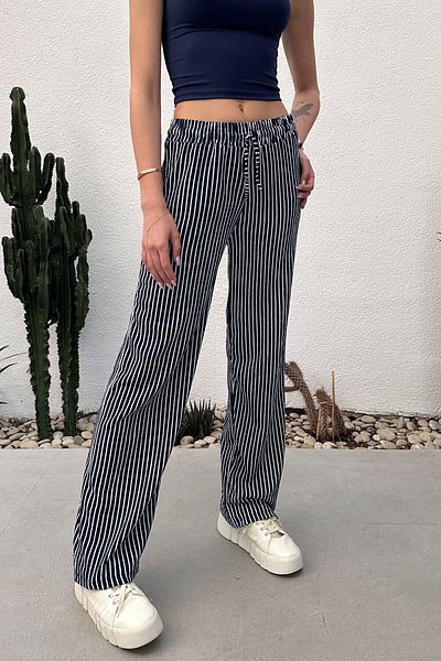 New Now PANTALONI CU ELASTIC LA TALE CU LEGAT