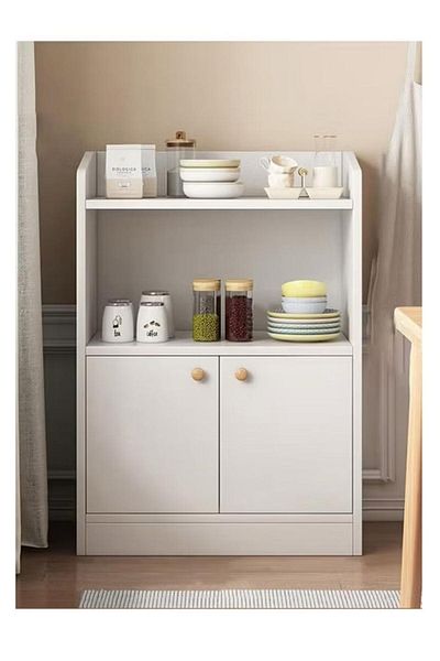 Generic Coffee cabinet, large wall-mounted coffee table, modern and simple home coffee corner