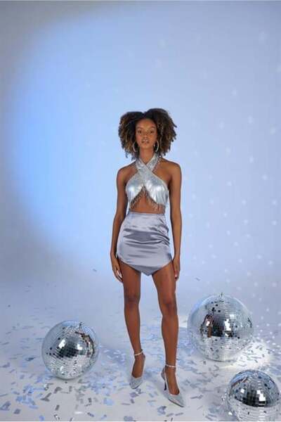 Markano Gray Flame Blouse