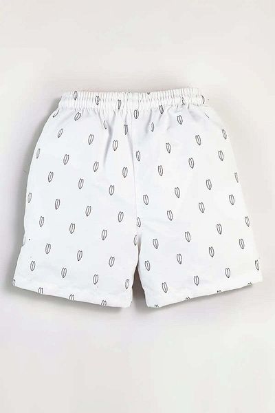 Gold Class Kidswear Pantaloni scurți de mare pentru băieți, căptușiți cu șnur, imprimați cu placă de surf