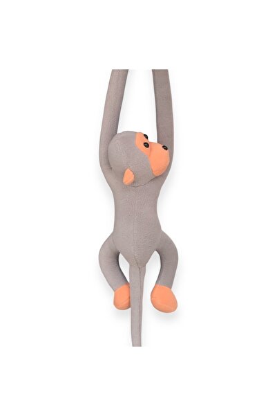 UgurToyss Light Gray Plush Toy Monkey, Cute Can Stick Hands, Gift Monkey Toy ...