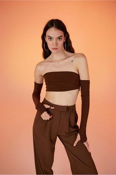Markano Brown Noir Blouse