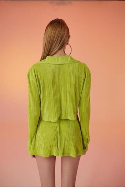 Markano Comfy Crop Shirt Green