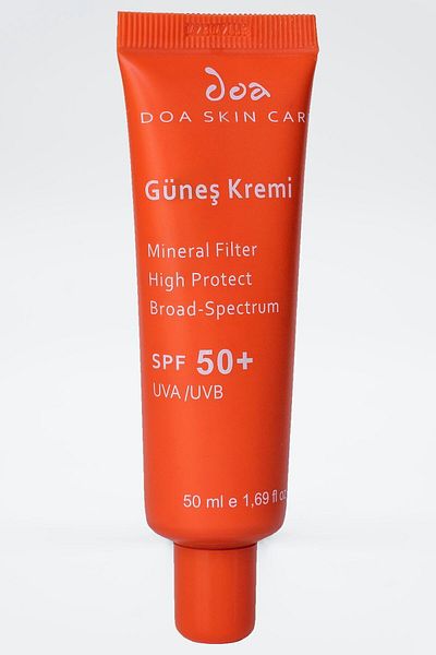 DOA KOZMETİK Doa Cosmetics Sunscreen 50 Spf (Mineral Filter)