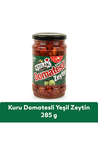 Kavlak Zeytin Kavlak Kuru Domatesli Yeşil Zeytin 285 Gr