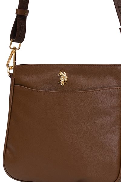 U.S. Polo Assn. A.Brown Geantă Messenger pentru femei Us25590