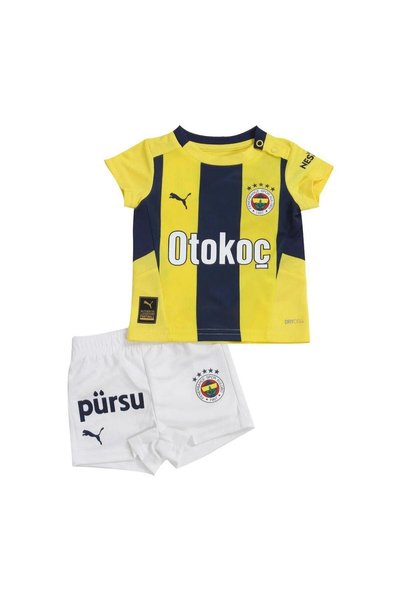 Puma Fsk Home Babykit W/o Socksspeed Yellow-blue Violet