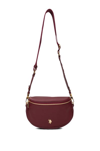U.S. Polo Assn. Burgundy Women's Waist Bag Us25596