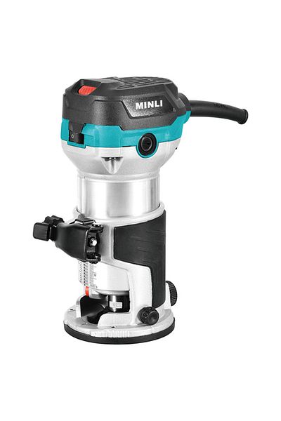 MINLI جهاز التوجيه AC 6 مم - أداة نجارة دقيقة وقوية للقطع والتشكيل والنحت