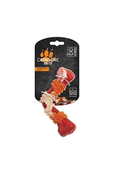 M-PETS لعبة كارنيفور للكلاب بنكهة لحم الخنزير المقدد