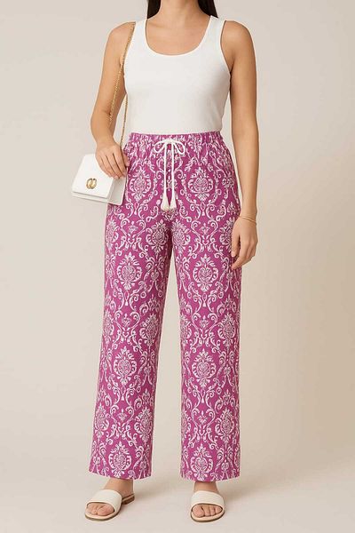 MODA Colorful Woven Trousers/Skirt Trousers