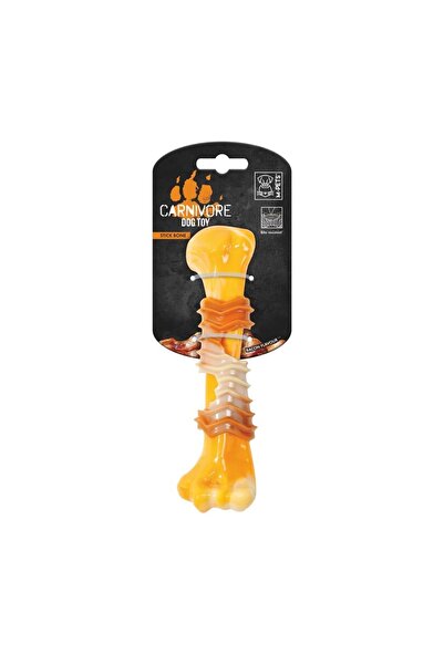 M-PETS لعبة عظمية للكلاب من كارنيفور بنكهة لحم الخنزير المقدد