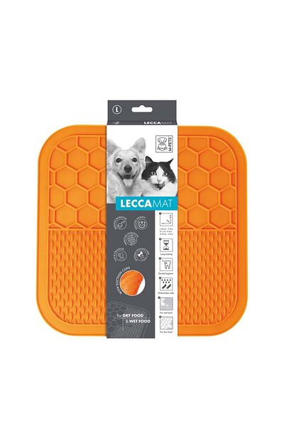 M-PETS Lecca Liquid Reward Mat Orange (L)