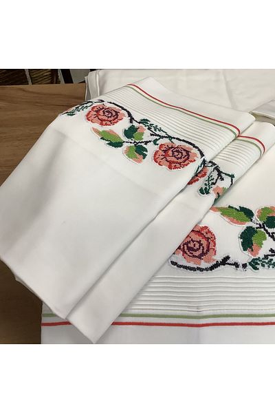 OYA home Kaneviçeli Cotton Pique Set - 6 Pieces