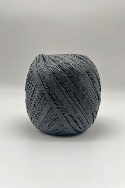 BD fold yarn Elite Raffia – 50g / 65m – Color 12 Black