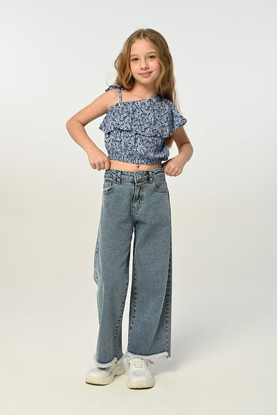 HAUSEkids Costum pantalon pentru fete San Sebastian de 3-8 ani -albastru-