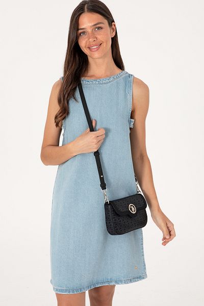 U.S. Polo Assn. Women's Black Crossbody Bag 50293709-Vr046