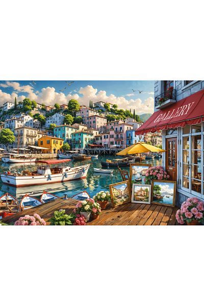 ROUTE Art Harbor 1000 Piece Puzzle