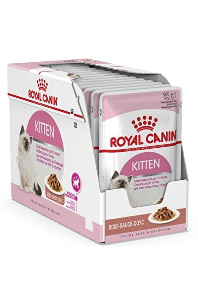 Royal Canin Kitten Gravy Yavrukedi Konservesi 85gr 6 Adet