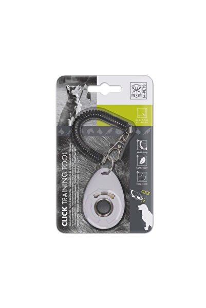 M-PETS Training Clicker Köpek Eğitim Aparatı White/black