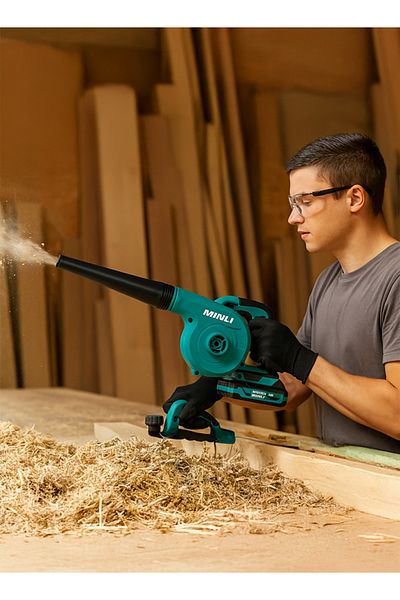 MINLI Cordless Blower 18v – Portable Electric Blower For Efficient Dust Removal, Air Purification