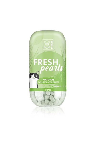 M-PETS M-Pets Fresh Pearls Natural Cat Litter Deodorizer Grass Scent - 450 ml