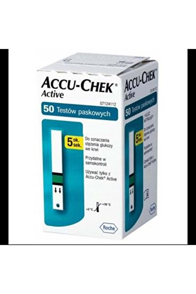 Accu Chek Accu-Chek Şeker Strip Active 50'li