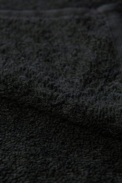 Elaganya Чорний спортивний фітнес-рушник, що не залишає плям, рушник для перукарів 50x90 см, 8 штук