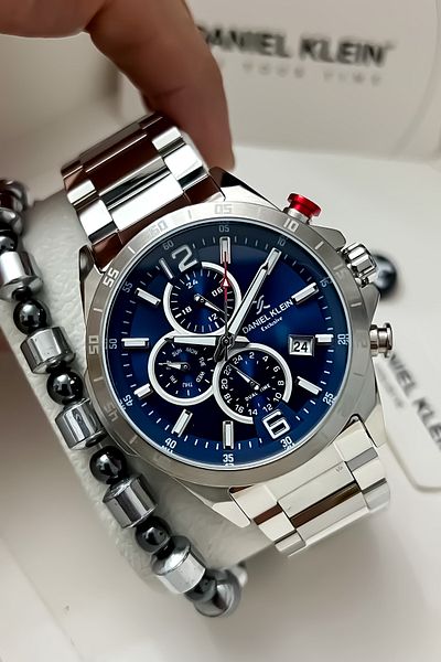 Daniel Klein All Functions Active Original New Season Men's Steel Watch Bracelet