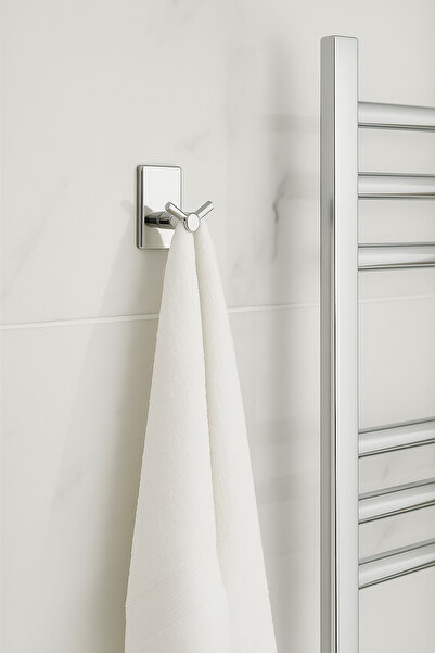 DİGİSU YAPIŞKANLI BORNOZ ASKISI-KROM