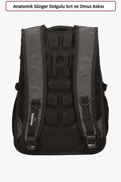 Relaxion 2225 Bat Backpack - Γκρι - One Size