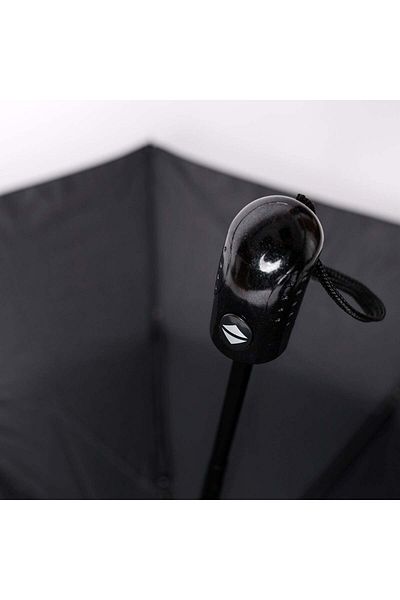 Ella Icon Folding Umbrella, With Automatic Open/Close Function, Wind Resistant, Black, 90cm