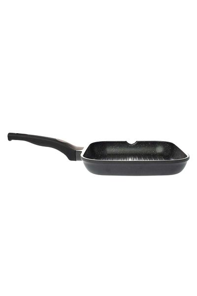 Ella Home Italia Grill Pan, Cast Aluminum, 24 cm