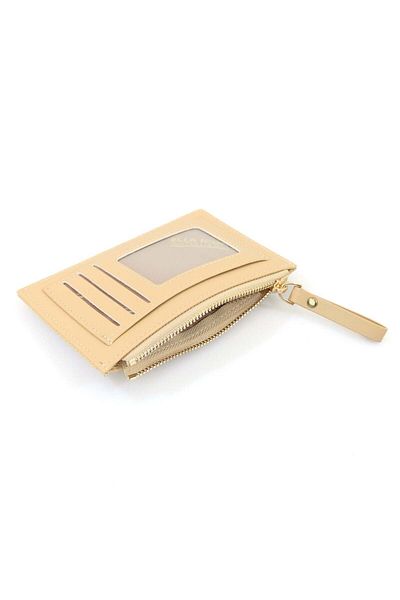 Ella Icon Office Card Case, , Beige, 14x9cm