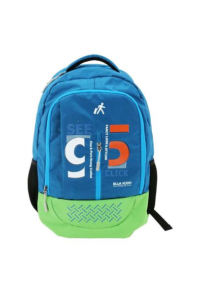 Ella Icon Trend Backpack Blue 46x36x18 Cm -1447