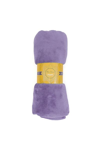 Ella Home Patura Ella Home, calduroasa si moale, Poliester, Mov, 170x130cm